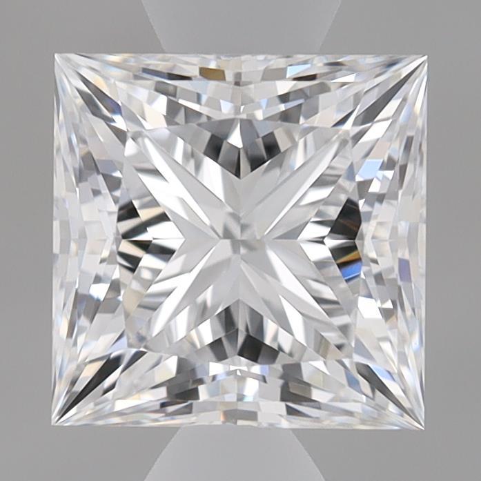1.03ct Princess D IF Lab Created Diamond