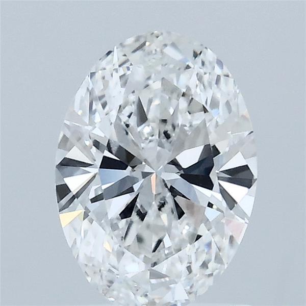 1.1ct Oval E VVS2 Lab Created Diamond