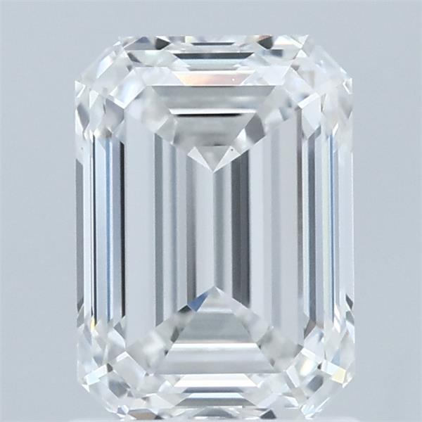 1.6ct Emerald E VVS2 Lab Created Diamond