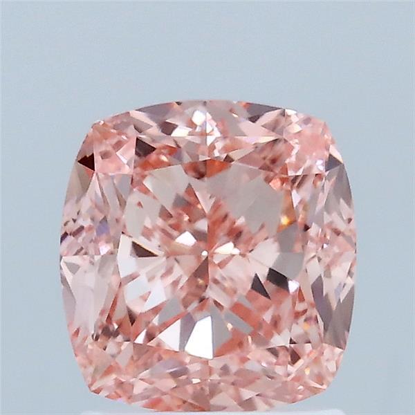 2.01ct Cushion FANCY VIVID PINK VVS2 Lab Created Diamond