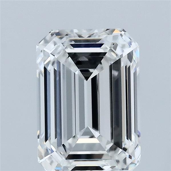 1.87ct Emerald E VVS2 Lab Created Diamond