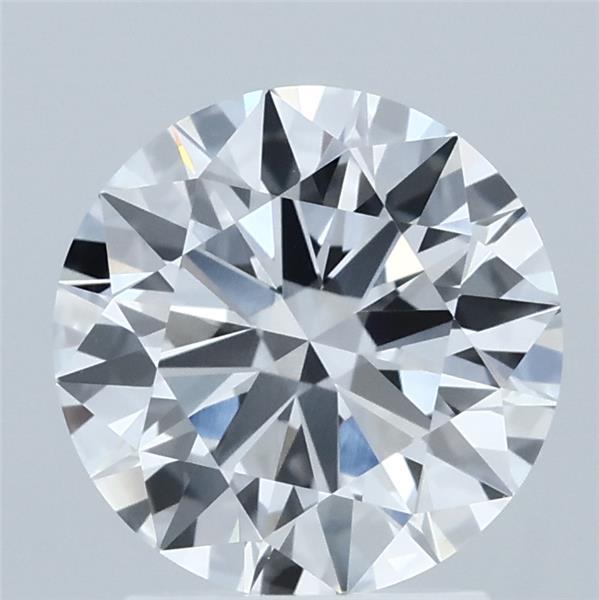 2.08ct Round D VVS2 Lab Created Diamond