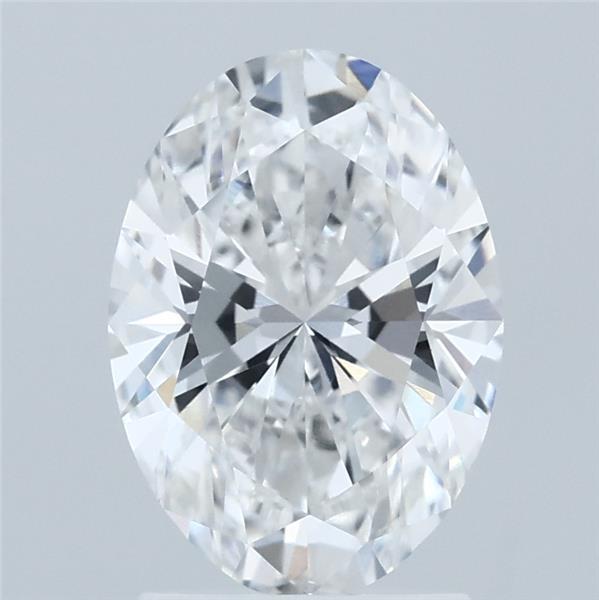 1.93ct Oval E VVS2 Lab Created Diamond