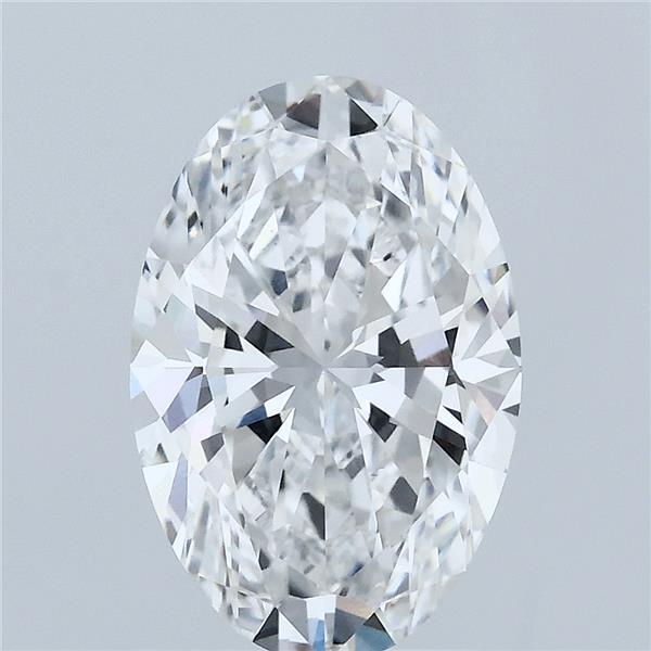 2.72ct Oval E VVS2 Lab Created Diamond
