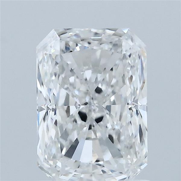 1.53ct Radiant E VS1 Lab Created Diamond