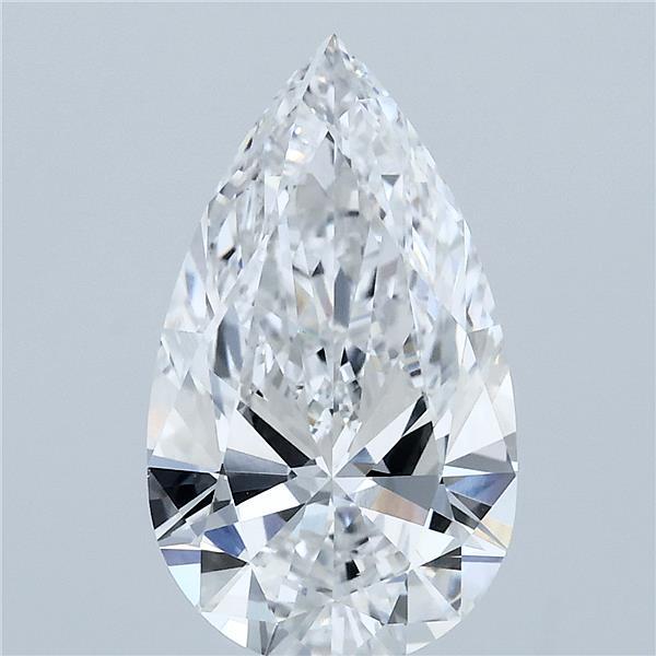 3ct Pear E VS1 Lab Created Diamond
