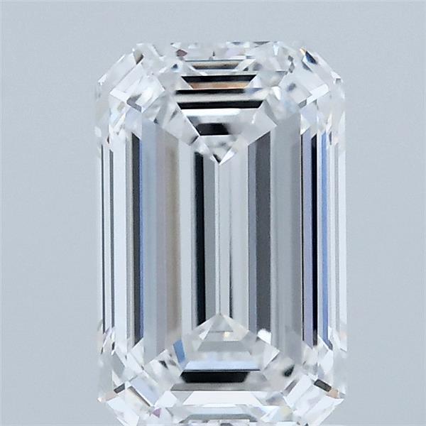 1.56ct Emerald D VVS2 Lab Created Diamond