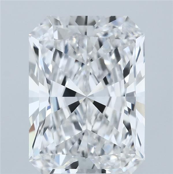 4.01ct Radiant E VVS2 Lab Created Diamond