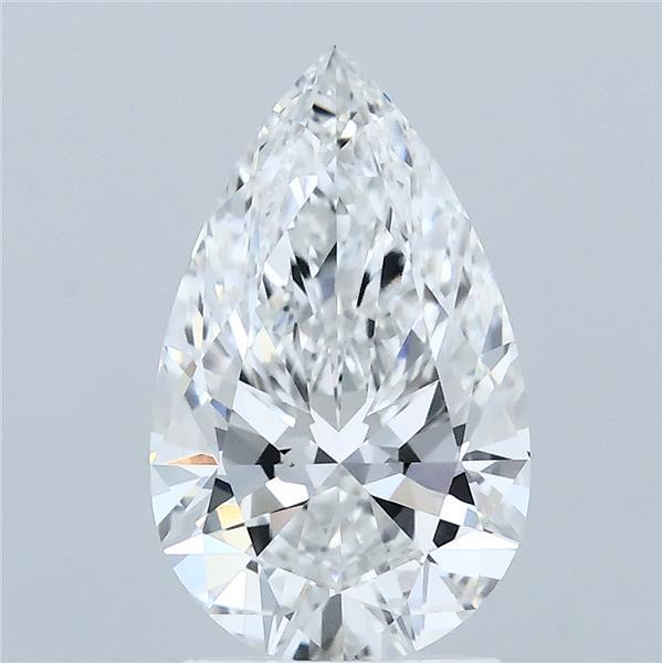 2.01ct Pear E VVS2 Lab Created Diamond