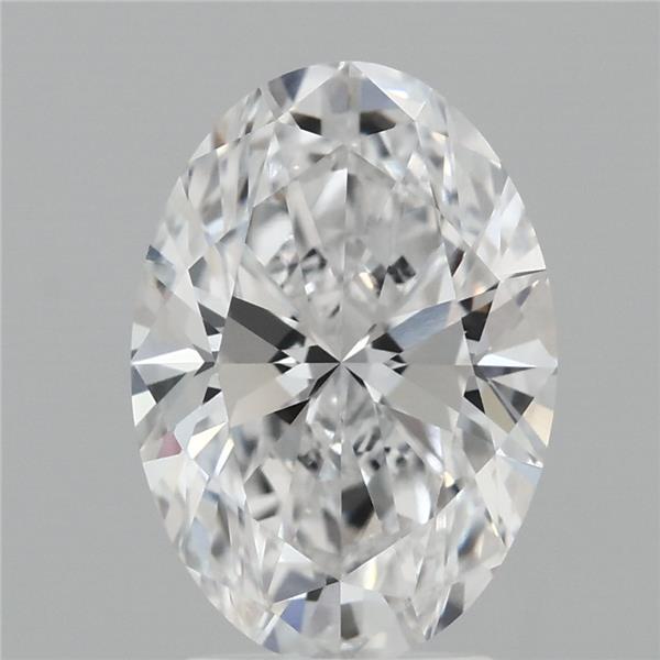 3.08ct Oval D VVS1 Lab Created Diamond