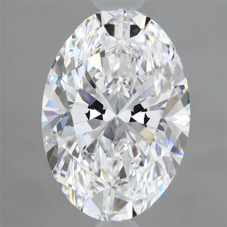2.05ct Oval D VVS2 Lab Created Diamond