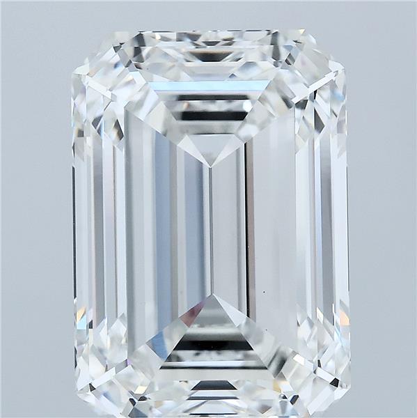 10.01ct Emerald F VVS2 Lab Created Diamond