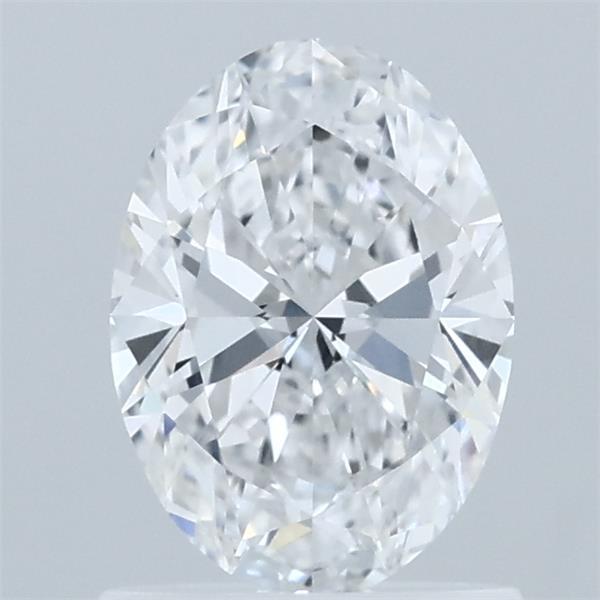 1ct Oval D VVS2 Lab Created Diamond