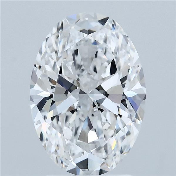 2.09ct Oval D VVS2 Lab Created Diamond