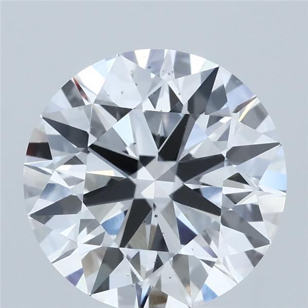 3.1ct Round D VS2 Lab Created Diamond