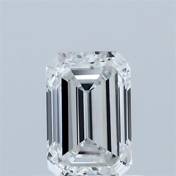 0.73ct Emerald E VVS2 Lab Created Diamond