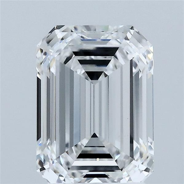 2.03ct Emerald E VVS2 Lab Created Diamond