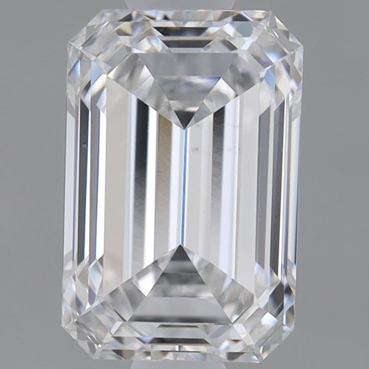 0.91ct Emerald E VS1 Lab Created Diamond