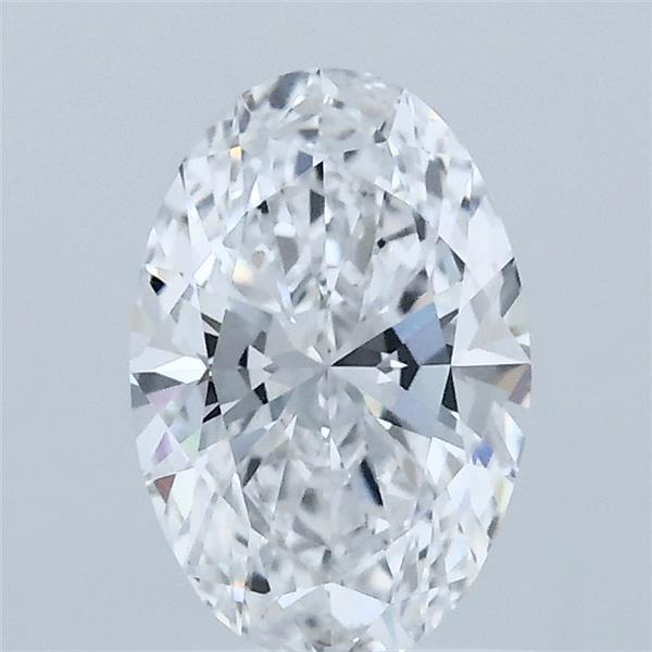 1.04ct Oval D VVS2 Lab Created Diamond