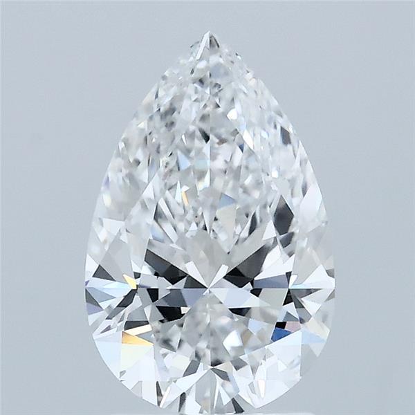 1.59ct Pear E VVS2 Lab Created Diamond