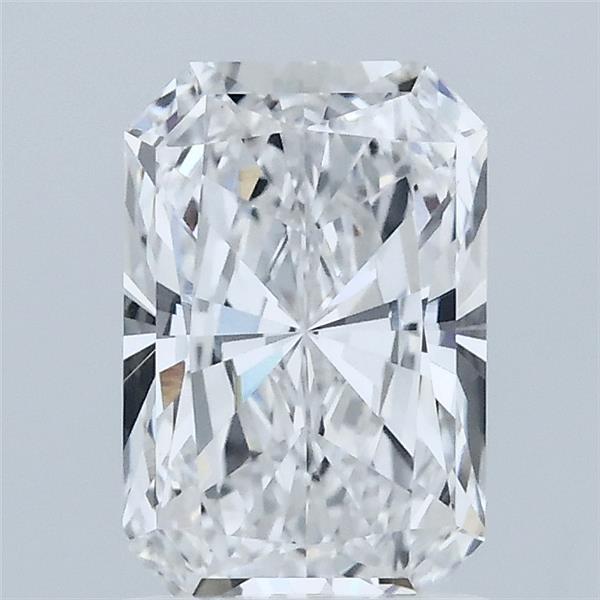1.51ct Radiant D VVS2 Lab Created Diamond