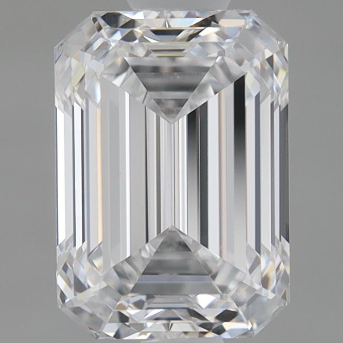 0.98ct Emerald D VS1 Lab Created Diamond