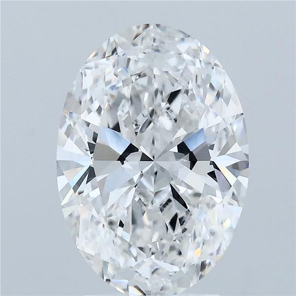 3.01ct Oval E VVS2 Lab Created Diamond