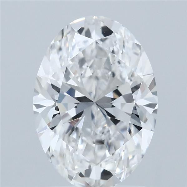 2ct Oval D VS1 Lab Created Diamond