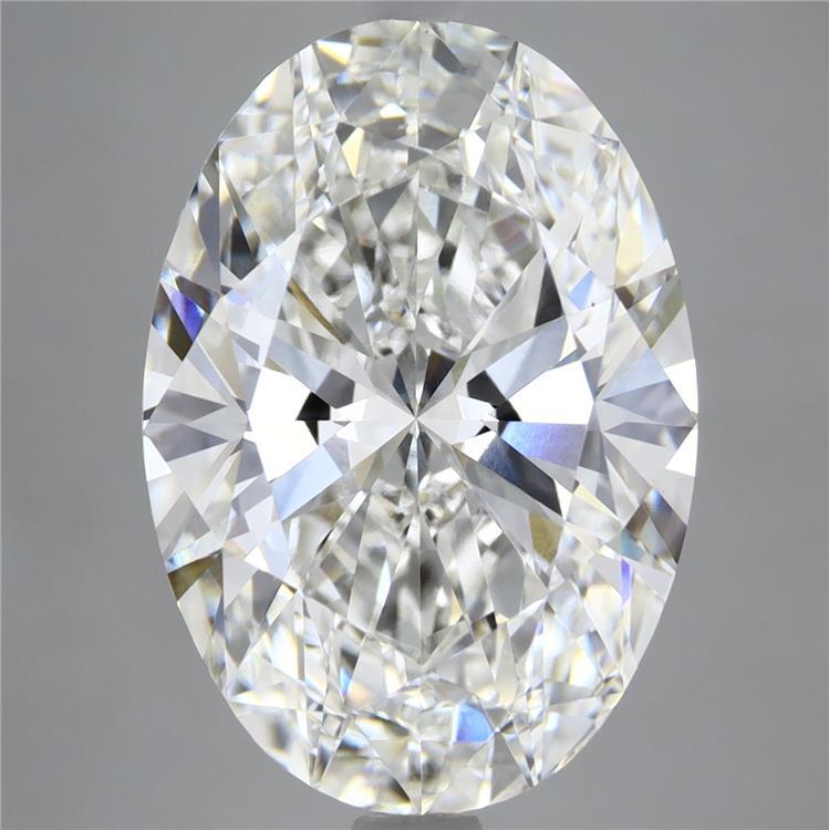 8.04ct Oval E VVS2 Lab Created Diamond