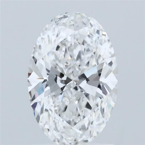 1.56ct Oval D VVS2 Lab Created Diamond