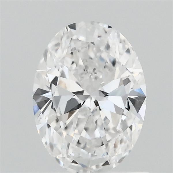 0.91ct Oval D VVS2 Lab Created Diamond