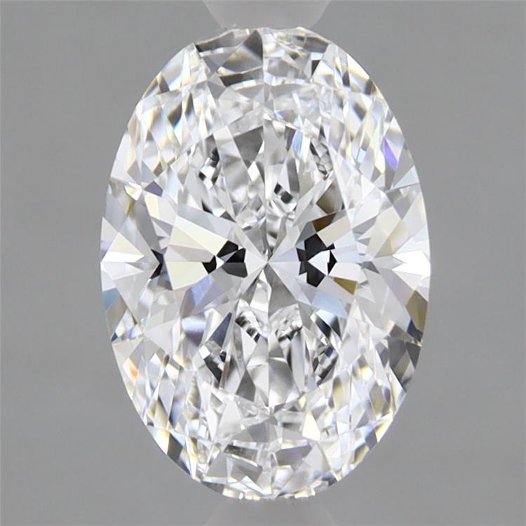 1.55ct Oval D VVS2 Lab Created Diamond