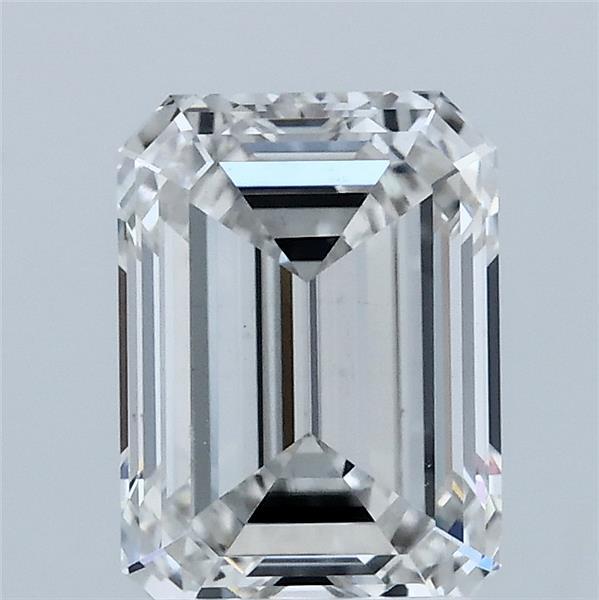 2.03ct Emerald F VVS2 Lab Created Diamond