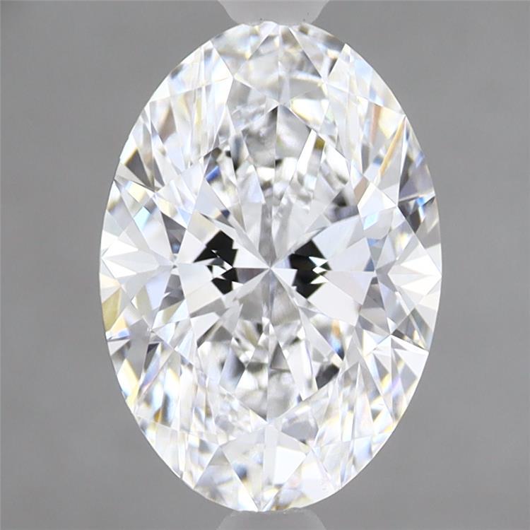 2.05ct Oval D VVS2 Lab Created Diamond