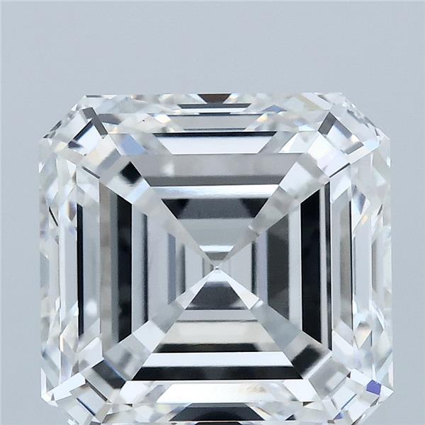 5.26ct Asscher E VVS2 Lab Created Diamond