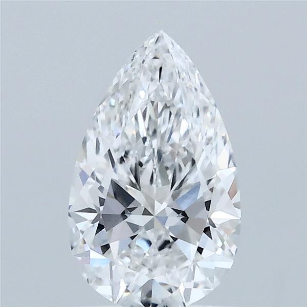 1.1ct Pear E VVS2 Lab Created Diamond