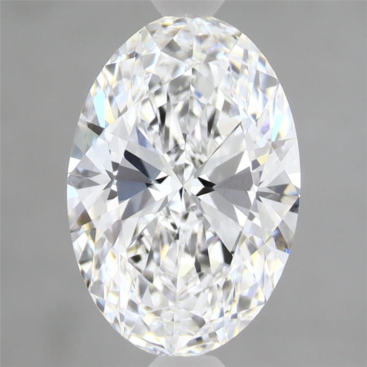 2.02ct Oval D VVS2 Lab Created Diamond