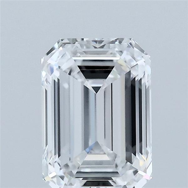 1.57ct Emerald D VVS2 Lab Created Diamond
