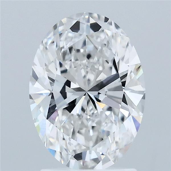 2ct Oval E VS1 Lab Created Diamond