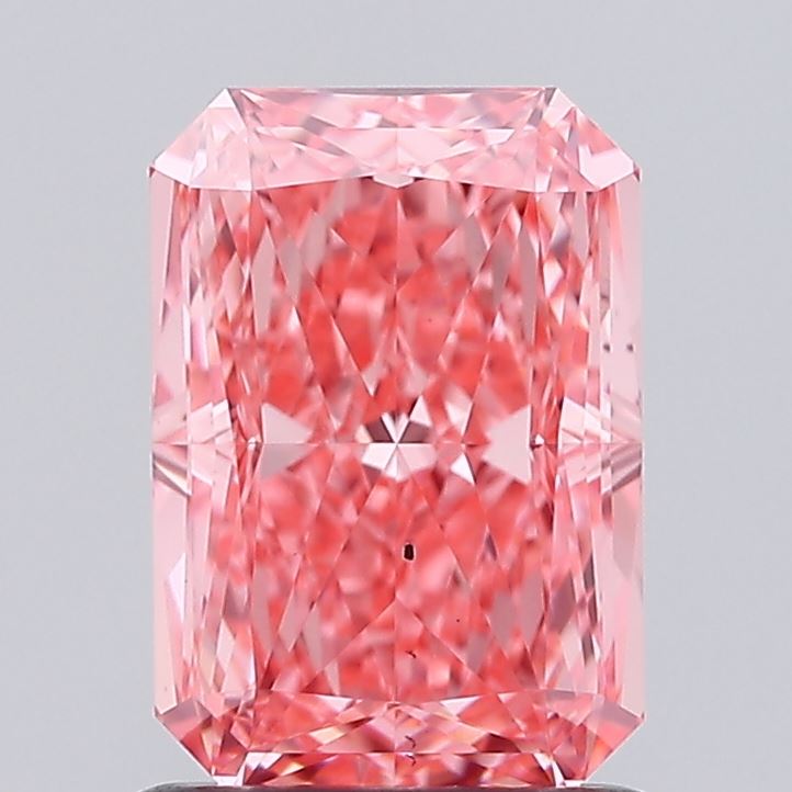 1.28ct Radiant VS2 Lab Created Diamond