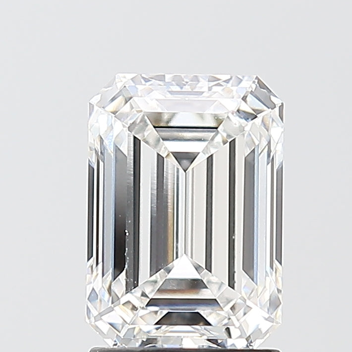 2.1ct Emerald E VVS2 Lab Created Diamond