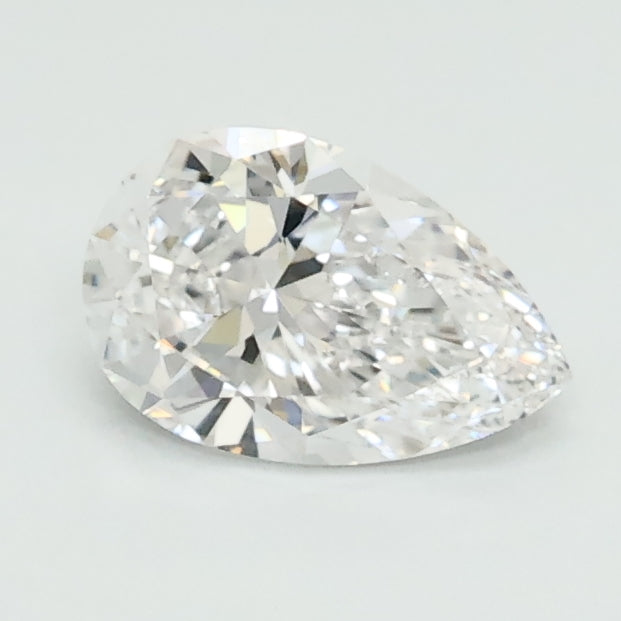 0.52ct Pear D IF Lab Created Diamond