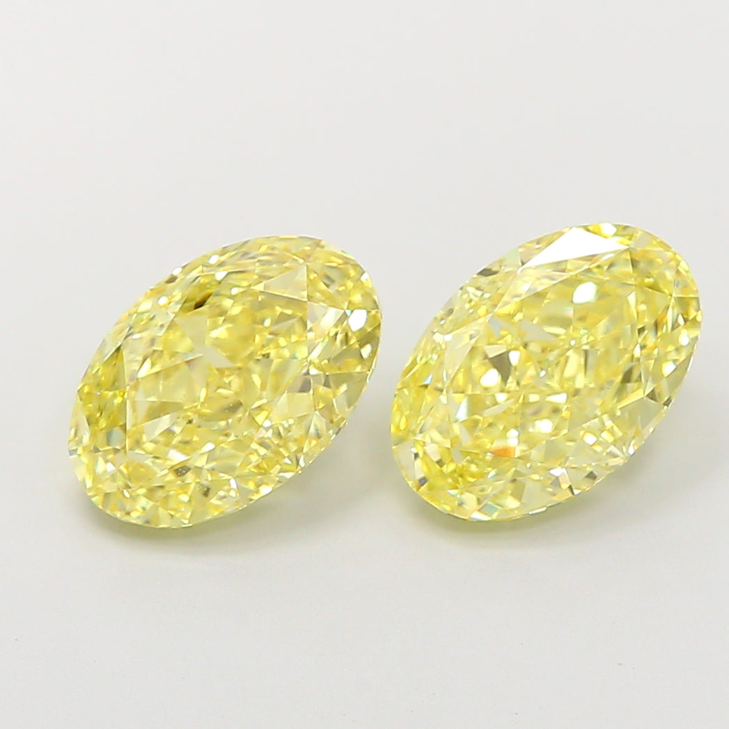 2.07ct Oval VVS2 Lab Created Diamond