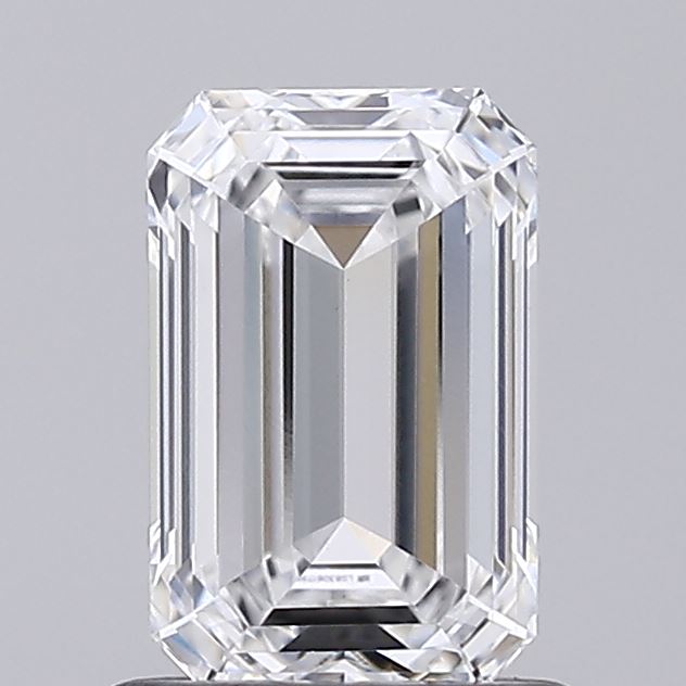1ct Emerald D VVS2 Lab Created Diamond