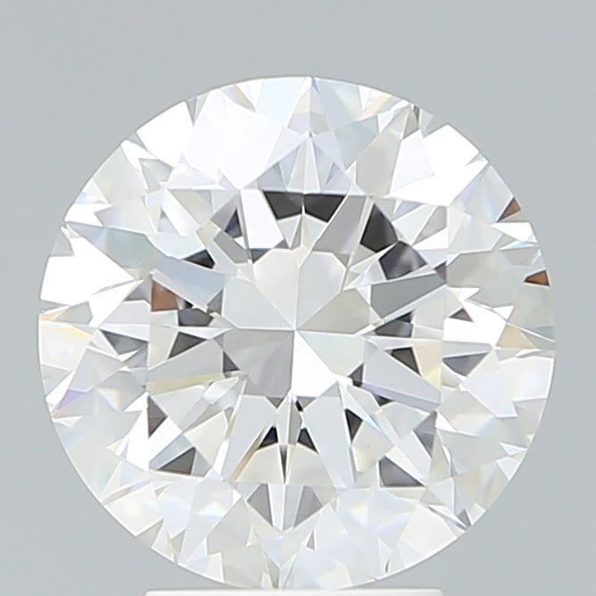 4.31ct Round F VVS2 Lab Created Diamond