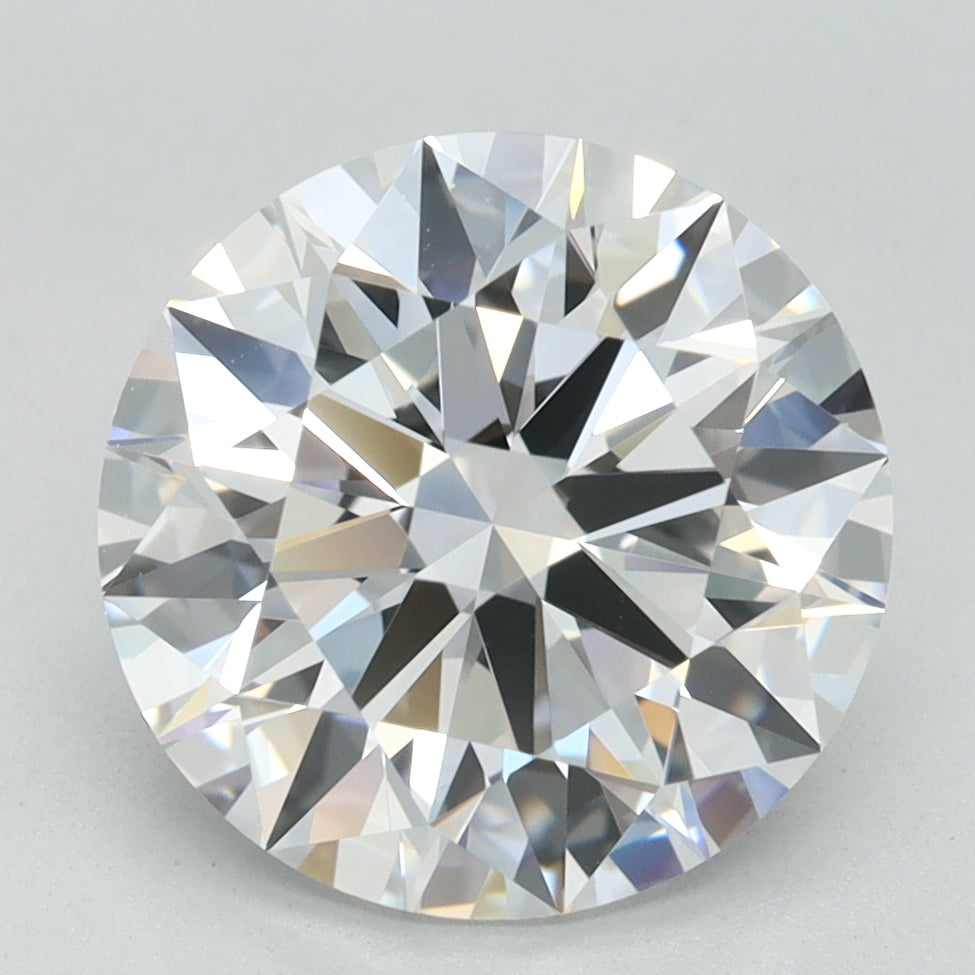 3.02ct Round D VVS1 Lab Created Diamond