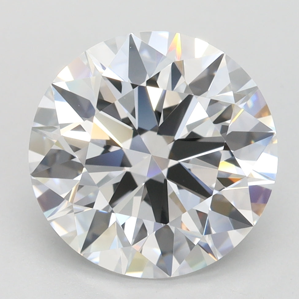 3.2ct Round D IF Lab Created Diamond