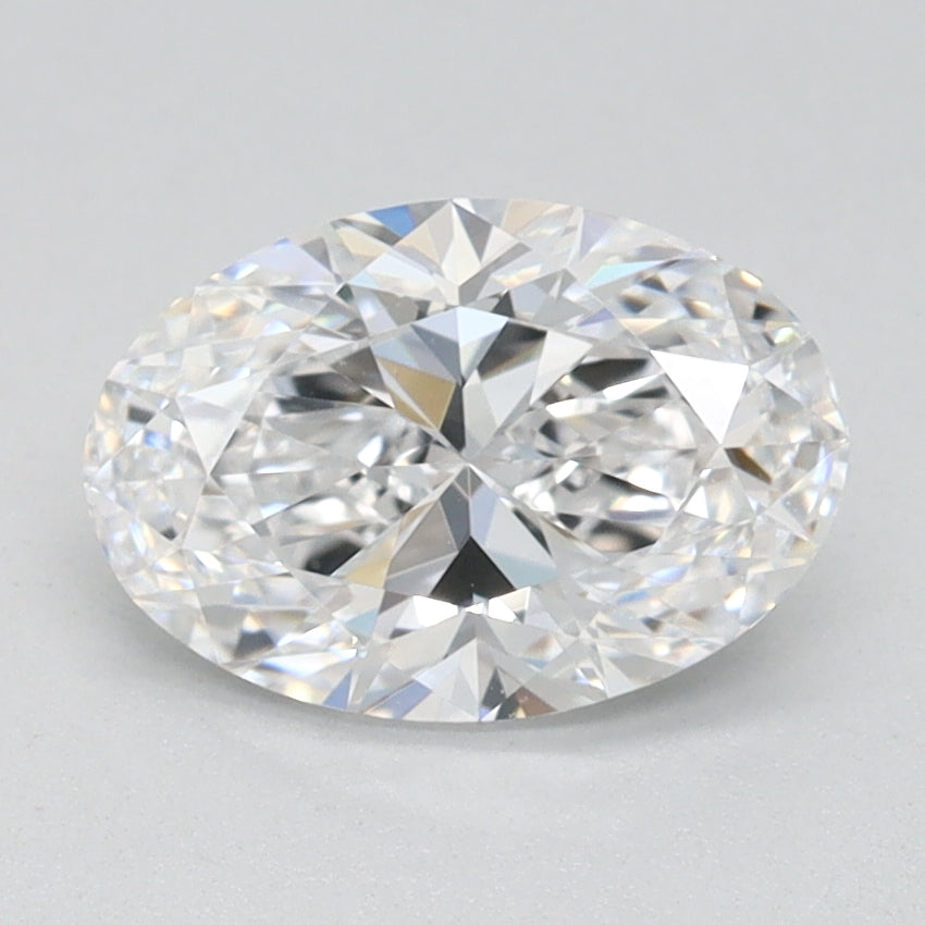 1.08ct Oval D VVS1 Lab Created Diamond