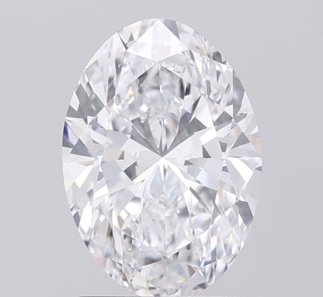 1.55ct Oval D VVS1 Lab Created Diamond