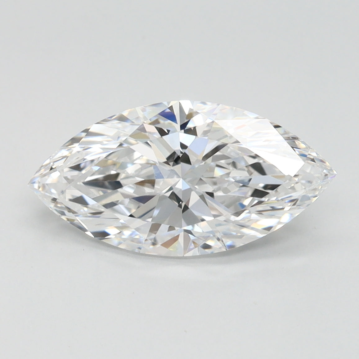 1.5ct Marquise D IF Lab Created Diamond